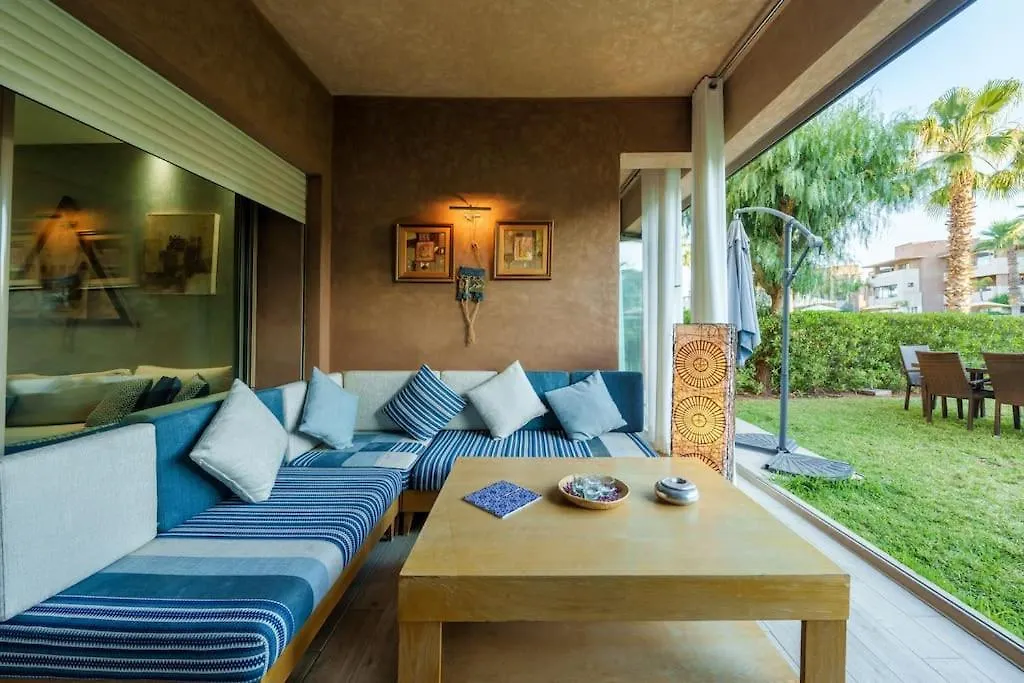 Daire Poolside Apartment'S-Green View Marakeş Fas